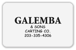 Galemba and Sons Carting Logo